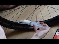 как собрать бескамерку на велосипед. Tubeless installation.