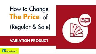 How to bulk edit products variation price on WooCommerce variations bulk edit plugin