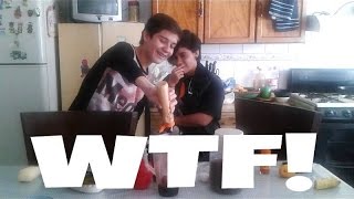 El Reto Del Licuado Loco Brian Öcegueda Ft. Allyson