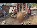 Step By Step Borewell Drilling - 80 फीट मे फूल पानी गांव नवागांव | Amazing 50hp Borewell Water