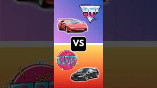 80s vs 90s Car Debate: supercar vs icon! #lambo  #countach #dsm #mitsubishi #eclipse #talon #jdm