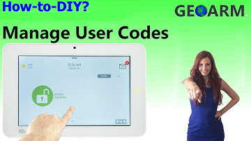 Qolsys IQ Panel 2 - How to Manage User Codes?