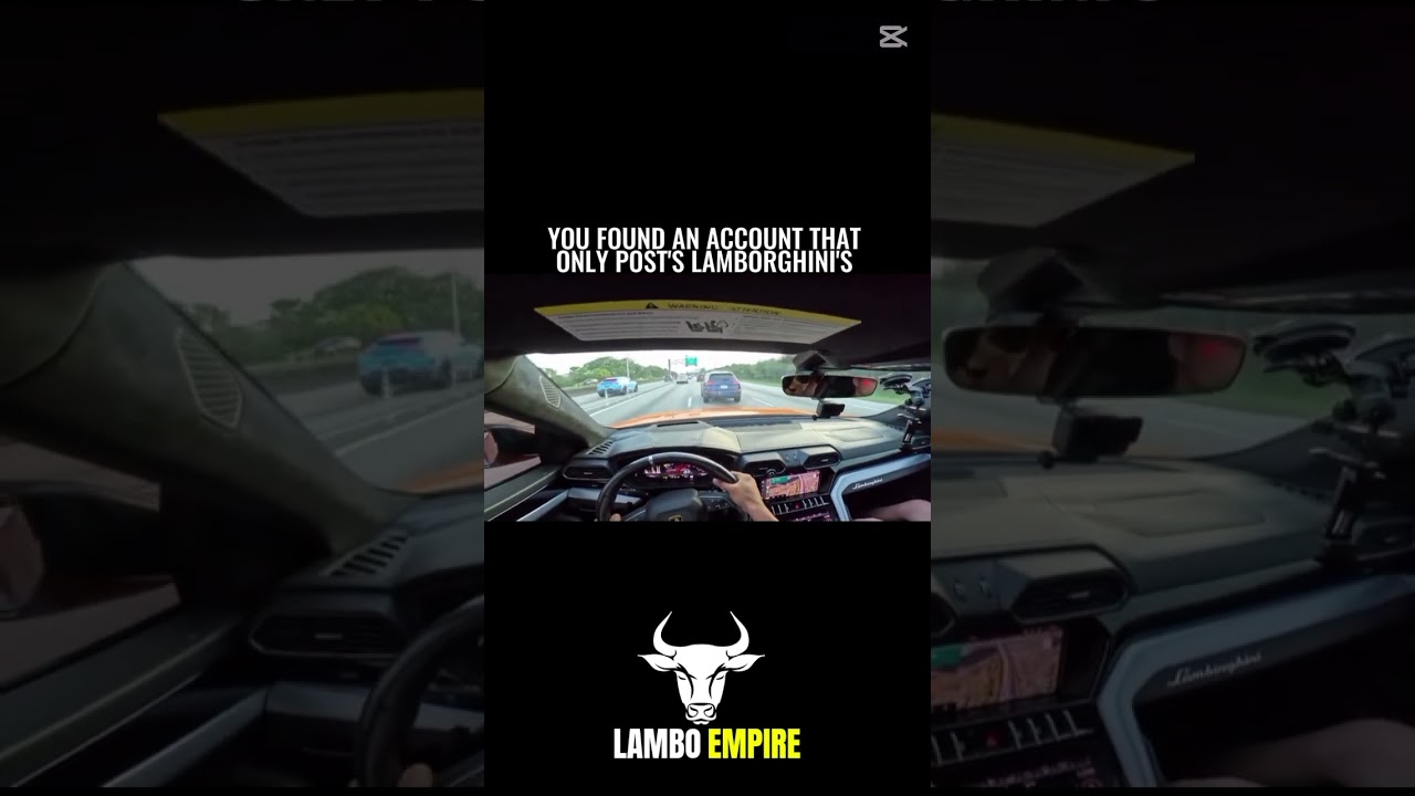 LAMBORGHINI URUS SWIMMING IN MIAMI TRAFFIC 👀🔥😍