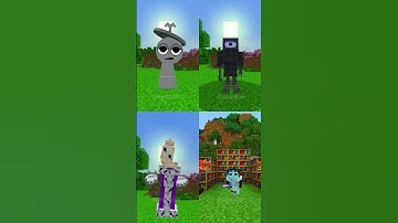 SPRUNKI vs POPPY PLAYTIME vs INSIDE OUT 2 vs THE AMAZING DIGITAL CIRCUS in MINECRAFT #minecraft