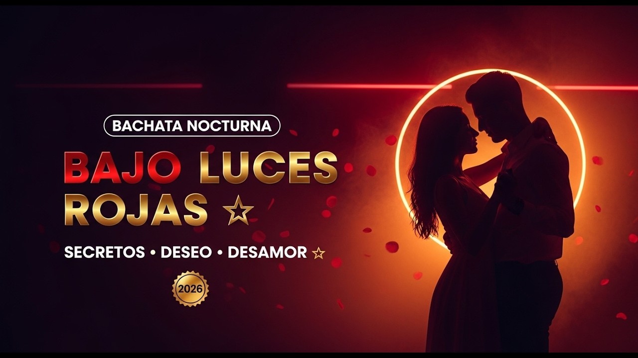 Bajo Luces Rojas 🔴 Bachata 2026  Secretos, Deseo y Desamor I Mix Nocturno 🌙
