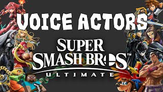Super Smash Bros Ultimate Voice Actors (All Characters)