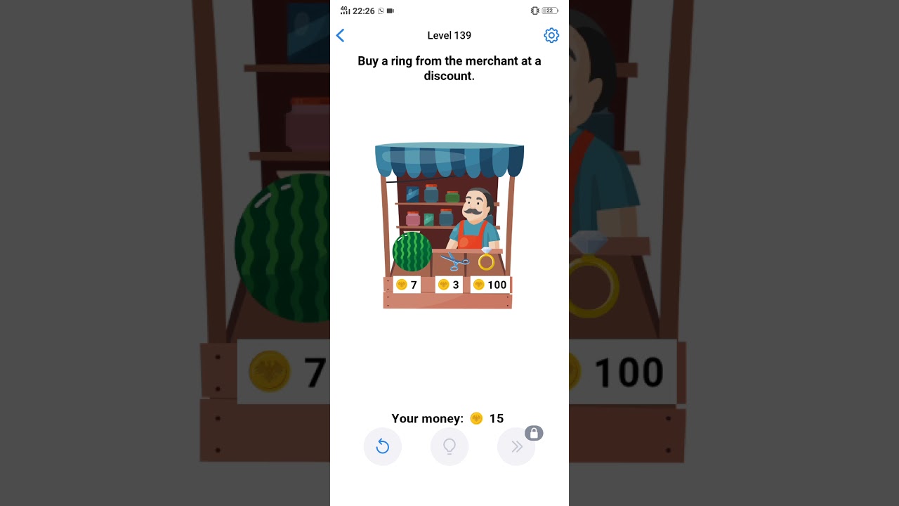 Easy Game Brain Test Level 139 Buy A Ring From The Merchant At A Maxresdefault