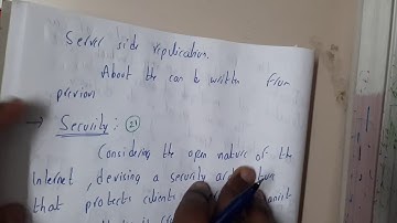 4.20 Fault tolerance in Distributed Web based system