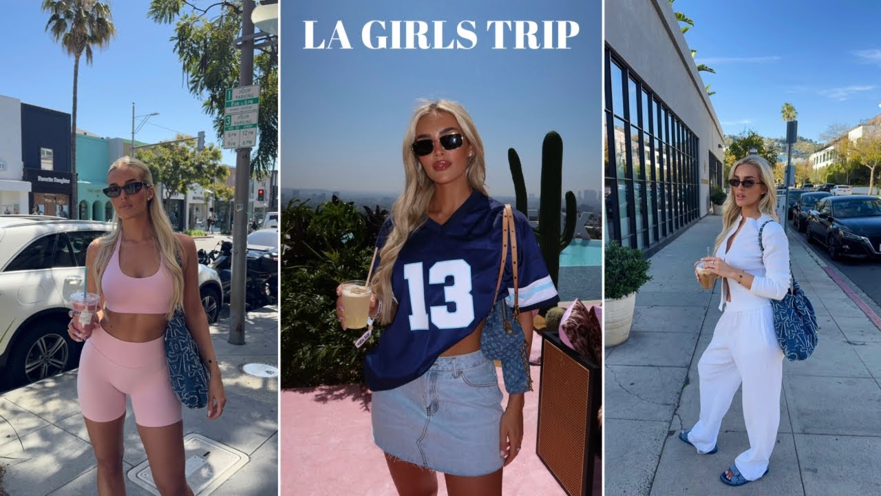 LA vlog; pre Coachella girls trip!!
