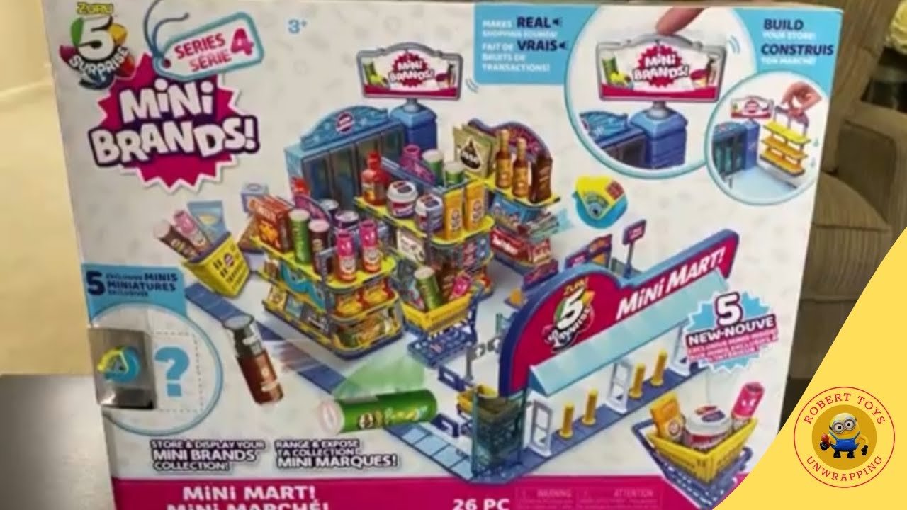 Esta semana les traigo el nuevo Mini Mercado de Mini Brands de Zuru serie 4.