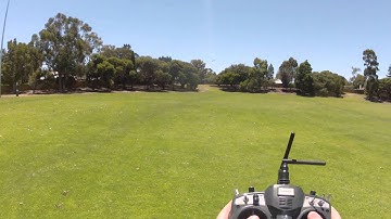 Nano-3X 3-axis gyro for RC airplanes - HOLD-Lock Heading demo #1