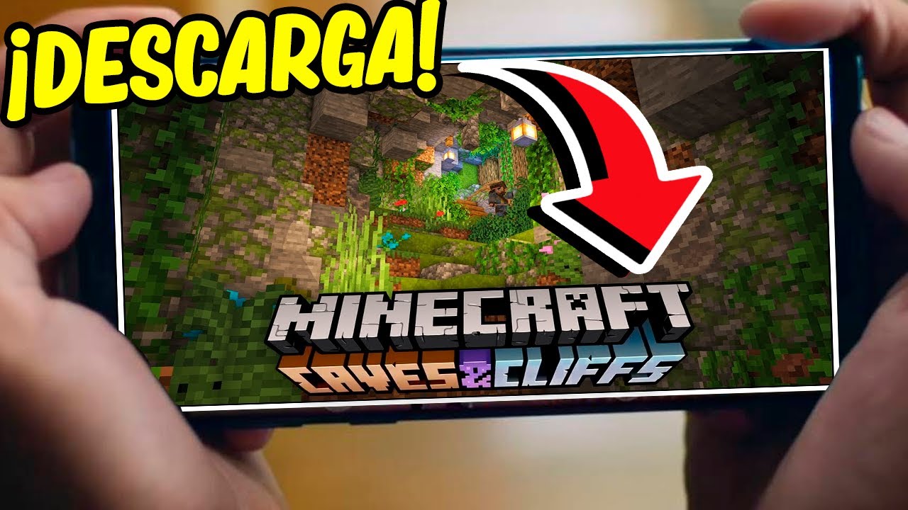 Minecraft 1 17 Cave Cliffs Update Ya Se Puedes Descargar El Primer Concept Listo Youtube