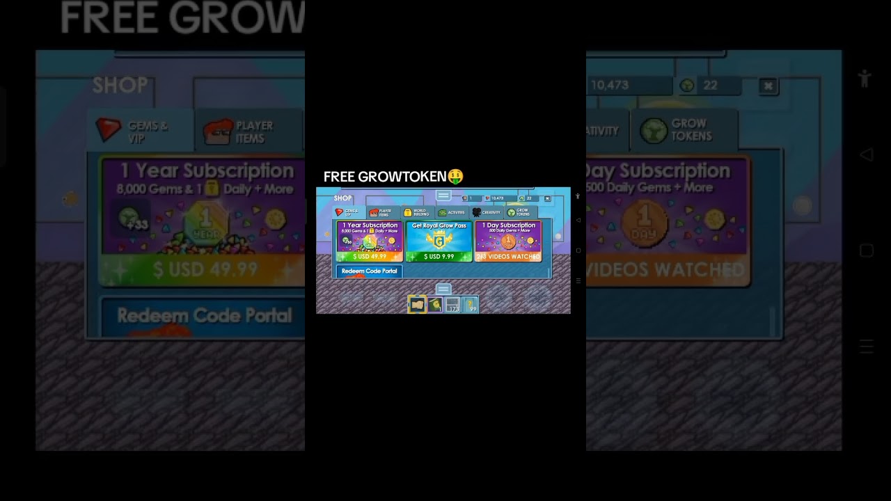 FREE GROWTOKEN IN GROWTOPIA 