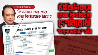 উইকিলিকসে রেজা কিবরিয়ার দেশবিরোধী ‘কালো অধ্যায়’ ফাঁস