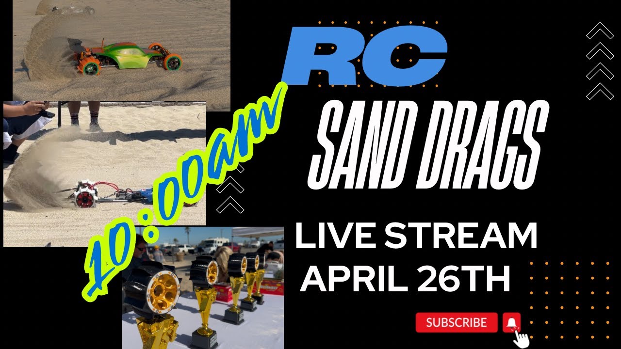 RC Sand Shark April Race April 26th - YouTube