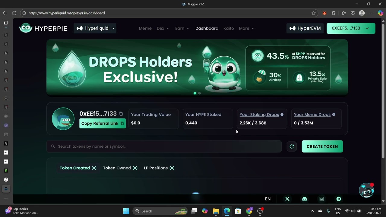 Hyperpie Airdrop May Be The Most Easy Kaito Airdrop To Earn.