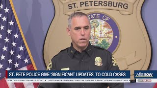 St. Pete police give 'significant update' on 2 cold case murders