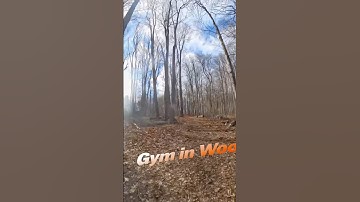 Dog Attack While Biking & Gym in the Woods 🚴‍♂️🐕💪