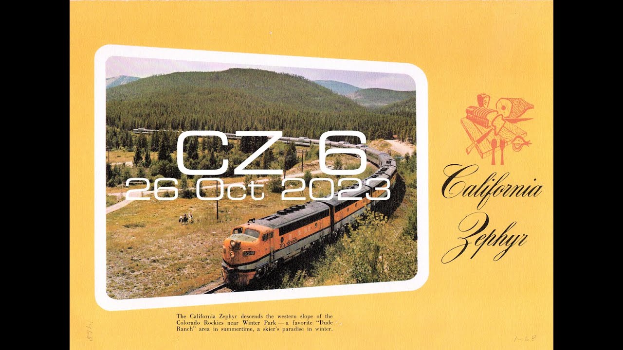 California Zephyr 6 YouTube