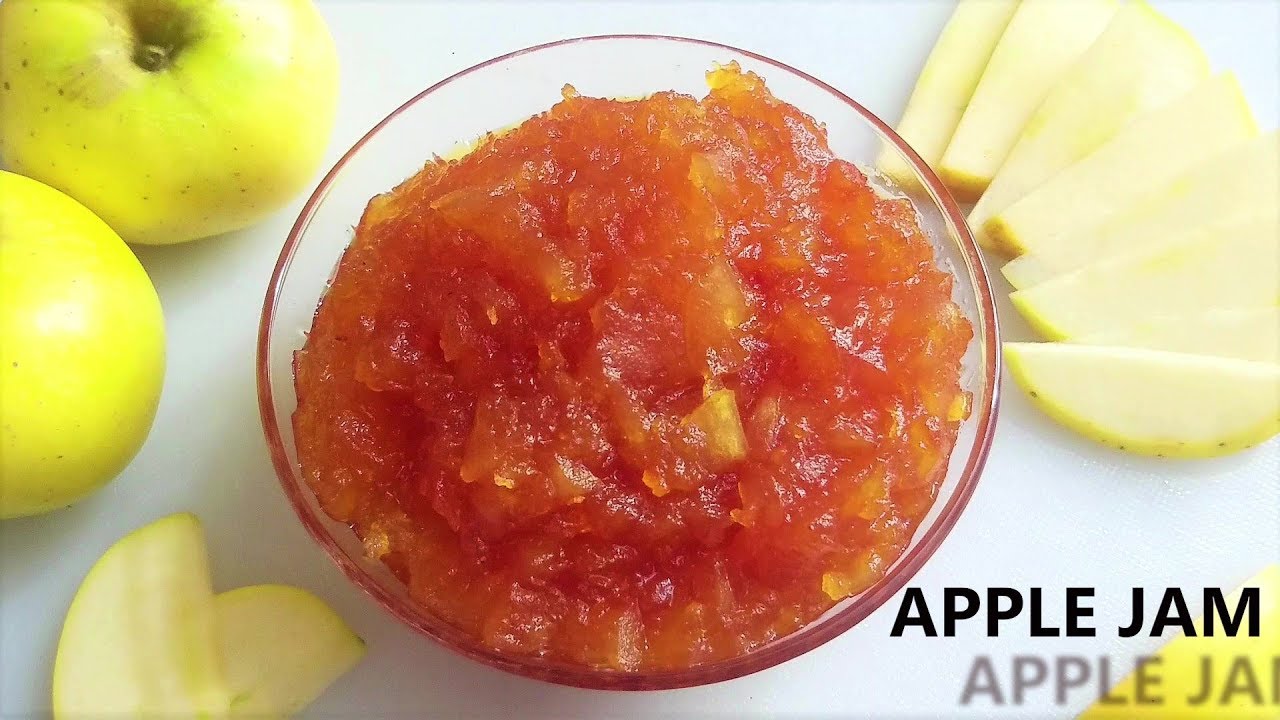 Apple Jam ( Simple Homemade ) Recipe In Urdu / Hindi | By Yummy Food Kitchen