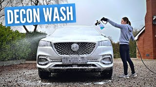 Exterior Deep Clean | Decon Wash on an MG HS