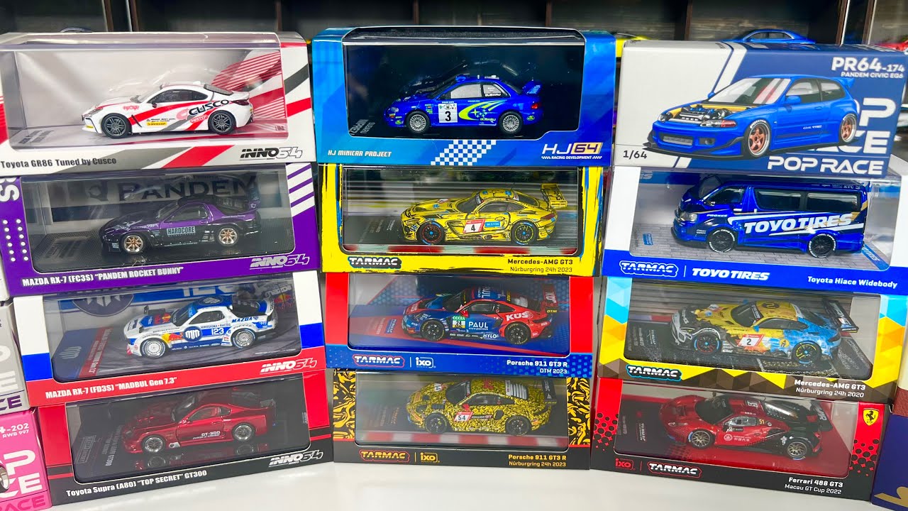 Massive 1:64 Diecast Unboxing 🔥 JDM, GT3 & Supercars Collection