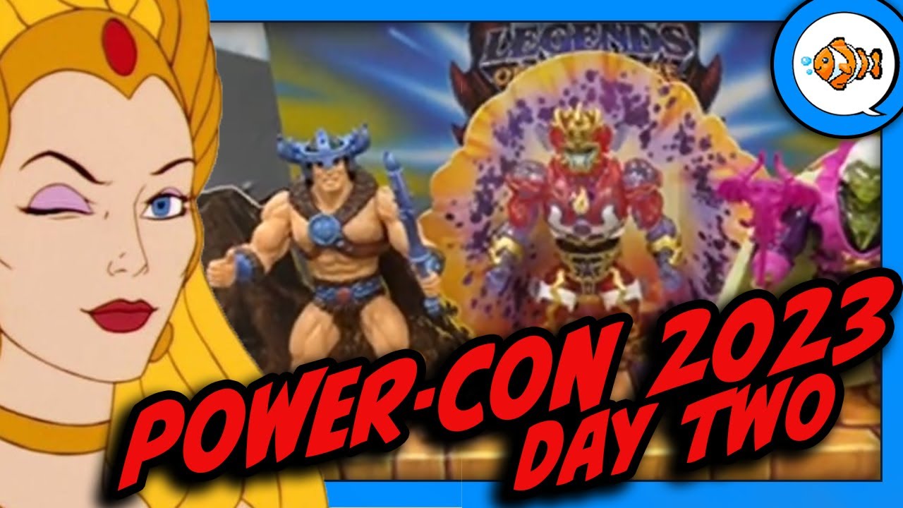 POWER-CON 2023 Walk Around Day Two! MASSIVE Toy Show! MOTU and More!