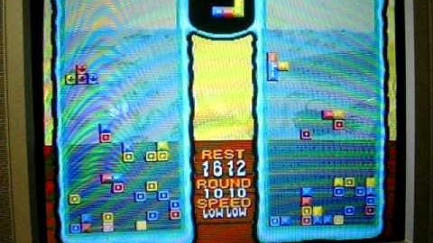 Me Playing Tetris 2 for the SNES Vs. Computer Mode Part 4