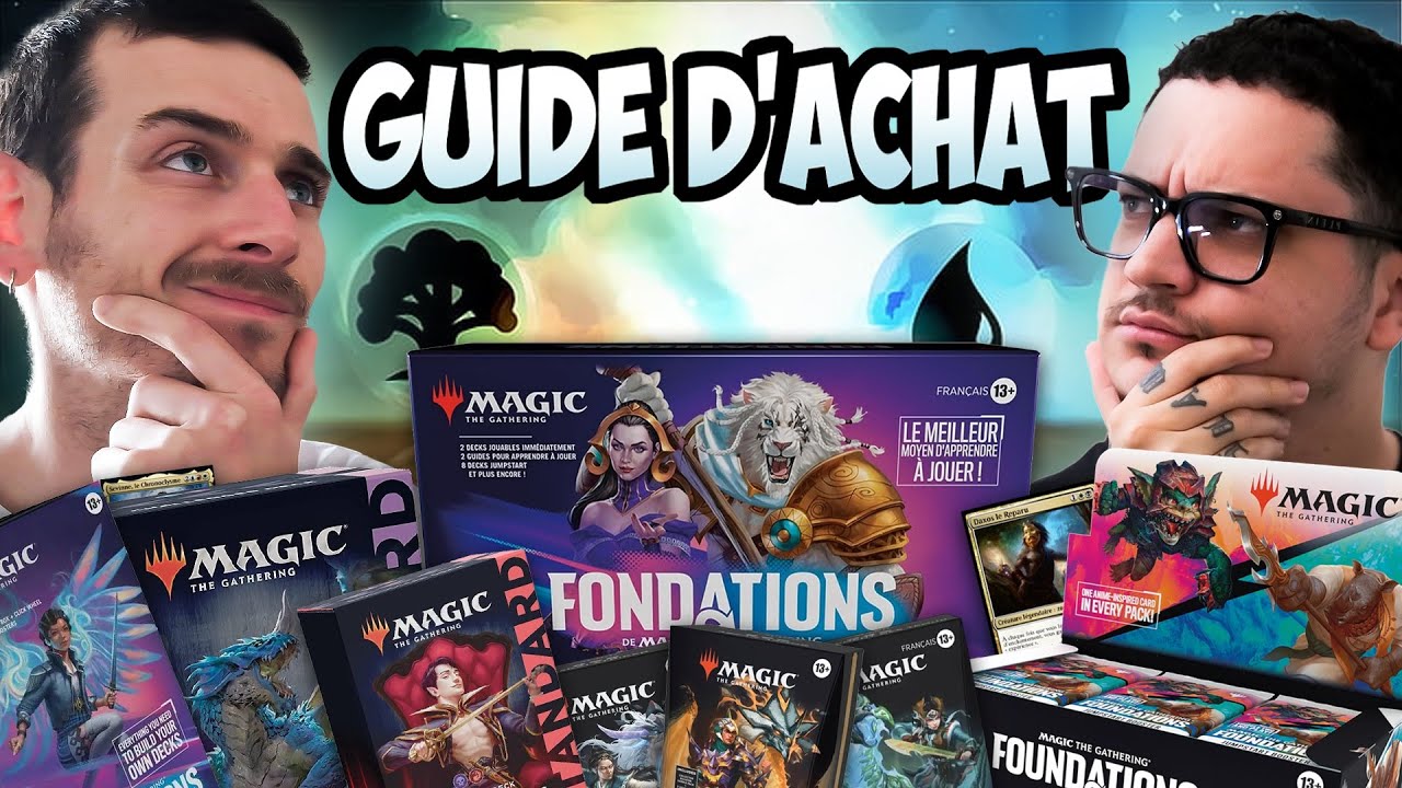 Kit De Démarrage Magic: The Gathering 2023 – 2 Decks Prêts-à-Jouer + Codes MTG Arena (Français)