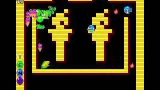 Bubble Bobble level guide -- round 70 -- www.adamdawes.com