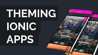 Ionic App Theme Tutorial - Customize your app the right way! screenshot 3