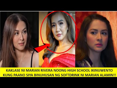 MARIAN RIVERA NANABUNOT AT NANGBUHOS NG SOFTDRINK NUNG HIHGSCHOOL DAYS NIYA WAR FREAK NGA BA TALAGA