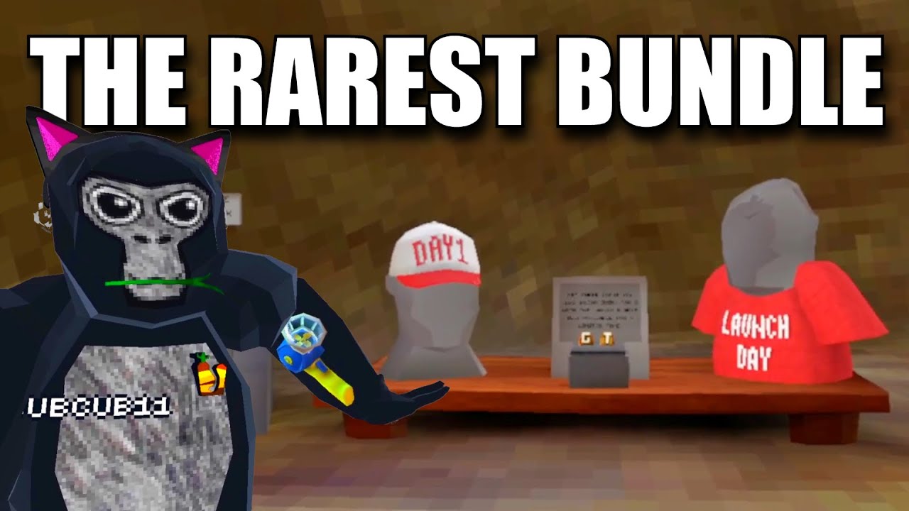 The RAREST Bundle In Gorilla Tag (Oculus Quest 2) YouTube
