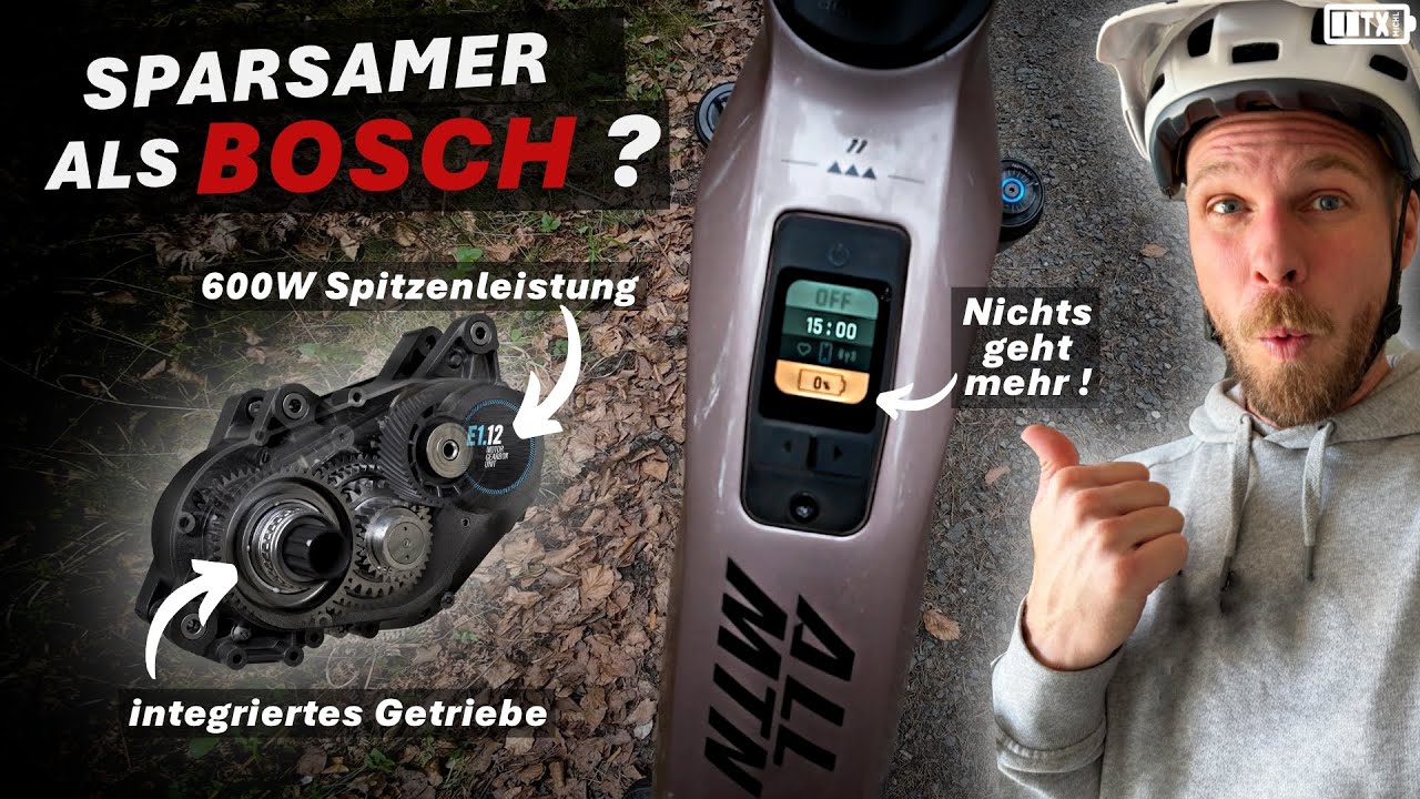 Oder frisst die PINION MGU den Akku leer? 🪫 Reichweiten Test am Haibike Allmtn CF 11