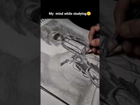 Study Vs Drawing Success Drawing Artist Art Studymotivation Study Exam Shorts 