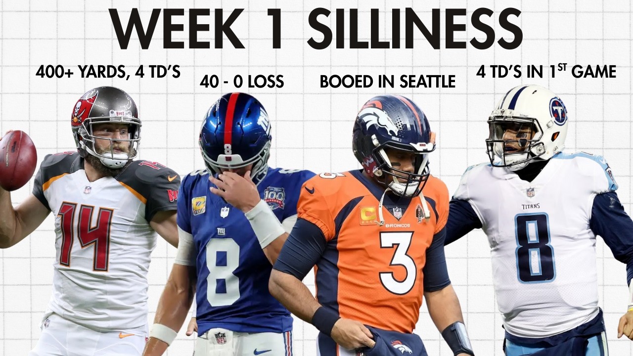 The Most Exciting, Tragic, & Weird Week 1 Games in NFL History