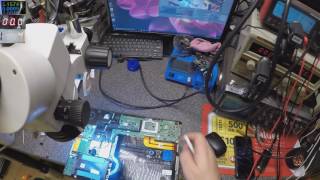 How to repair short to ground laptop motherboards, dell vostro 130