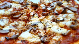 How to make easy pizza بيتزا سهلة التحضير