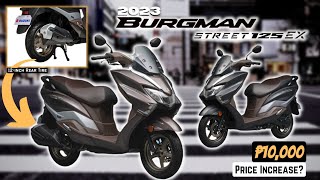 The Improved! 2023 Suzuki Burgman Street 125 EX | The EXecutive Features na Wala sa Previous Version