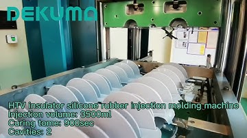 HTV composite insulator silicone rubber molding machine