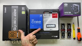 intel Core i7 11700K msi B560M PRO WiFi HYPER T20 MONTECH AIR 100