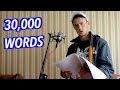 30,000 Word Rap Song! *WORLD RECORD*