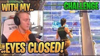 Tfue Does The 90's Challenge With His Eyes CLOSED - Phobic Gaming