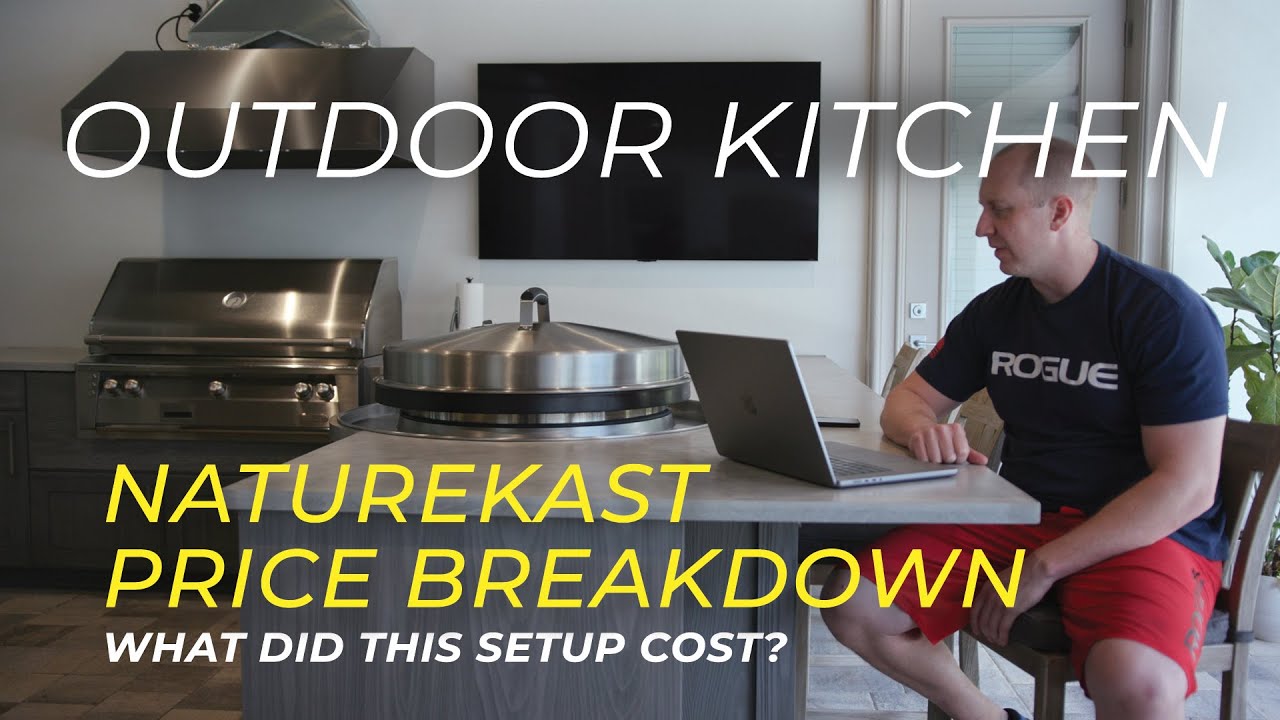 Outdoor Kitchen Cost Breakdown! NatureKast Lighting Audio