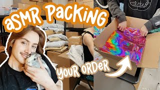 ASMR PACKING ORDERS 📦 SMALL BUSINESS ORDER PACKING