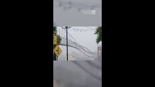 115 MPH Winds Destroy Bridge In Philippines