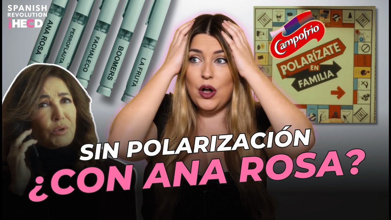 CAMPOFRÍO y ANA ROSA: Da igual FASCISTAS que ANTIFASCISTAS 🍖 Marina y la farsa de la 'polarización'
