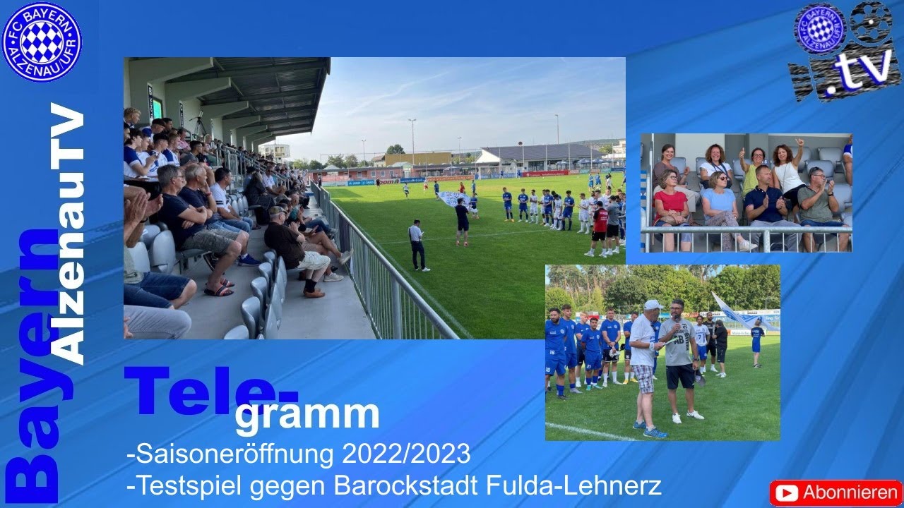 FC BAYERN ALZENAU TV - Telegramm