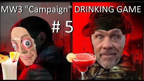 COD MW3 Drinking Game Part 5 - Walking Simulator
