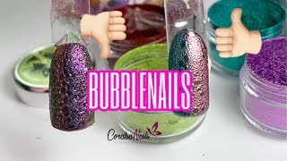 BUBBLENAILS (Trucos para un resultado PERFECTO) @coralsanails